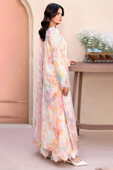 Naqsh By Ramsha Unstitched 3 Piece Emb Rawsilk Suit-RS-01