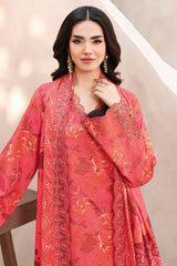 Naqsh By Ramsha Unstitched 3 Piece Emb Rawsilk Suit-RS-06