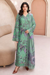 Naqsh By Ramsha Unstitched 3 Piece Emb Rawsilk Suit-RS-07