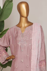 Bin Saeed Stitched 3 Piece Luxury Suit-RTCS-2309-Grey