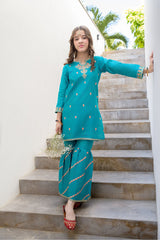 Fresh Bird Stitched 2 Piece Festive Kids Collection'2025-Raha