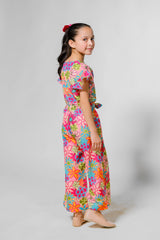 Sprinkles Stitched 1 Piece Summer Jumpsuit Kids Collection'2025-Rainbow Garden Jumpsuit