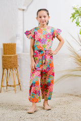 Sprinkles Stitched 1 Piece Summer Jumpsuit Kids Collection'2025-Rainbow Garden Jumpsuit