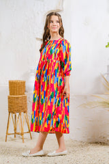 Sprinkles Stitched 1 Piece Summer Shirts Kids Collection'2025-Rainbow Splash