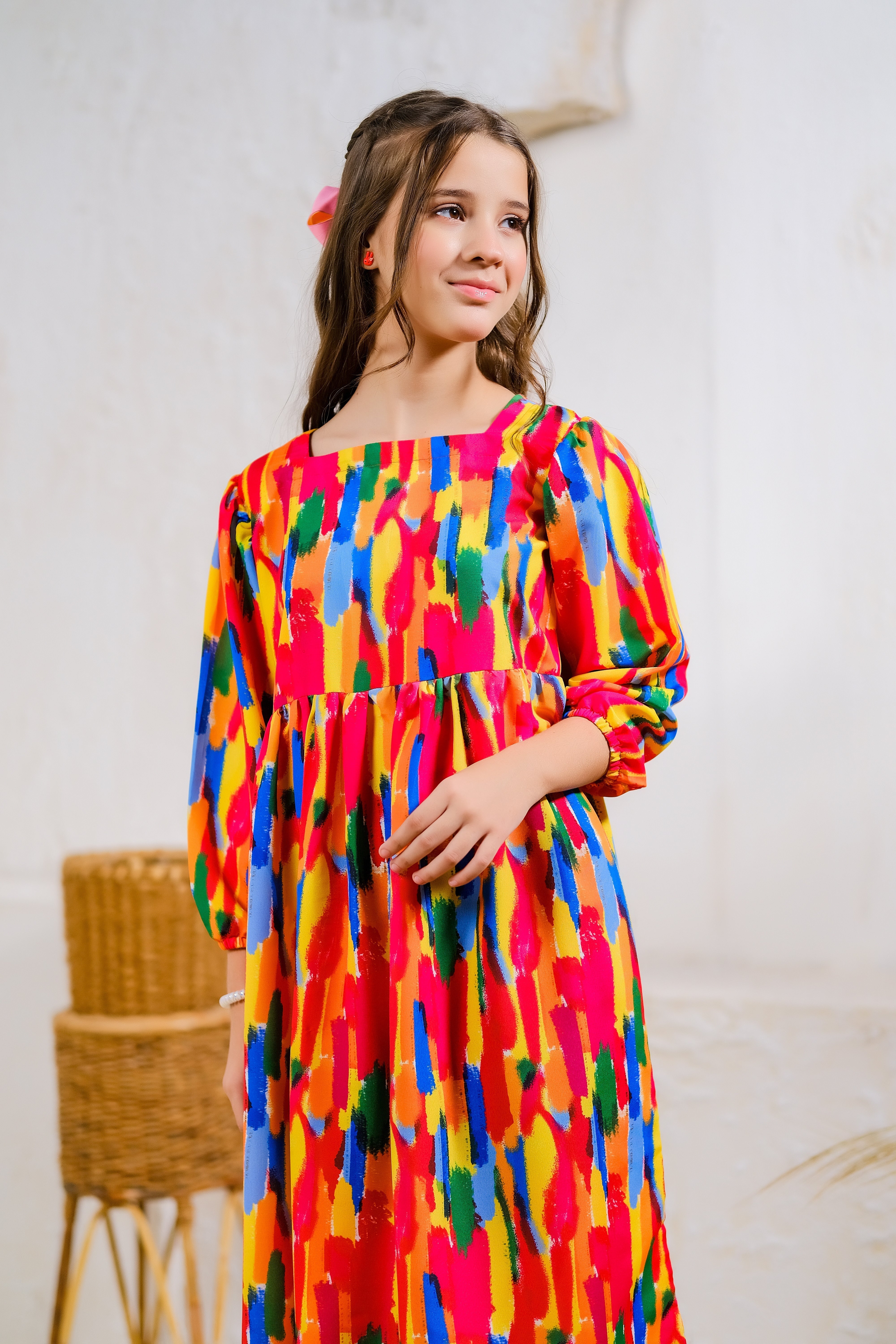 Sprinkles Stitched 1 Piece Summer Shirts Kids Collection'2025-Rainbow Splash