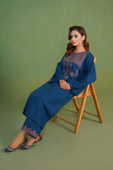 Qurb Stitched 2 Piece Winter Collection'2025-Rangrez