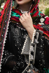 SS Lawn By Hussain Rehar Unstitched 3 Piece Emb Lawn Suit-Rave