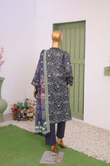 Mummy & Me By Suntex Stitched 3 Piece Emb Chikankari Lawn Suit-OS-2637