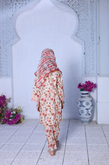 Mummy & Me By Suntex Stitched 3 Piece Kids Emb Chikankari Lawn Suit-SH-2640