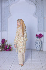 Mummy & Me By Suntex Stitched 3 Piece Kids Emb Chikankari Lawn Suit-SH-2639