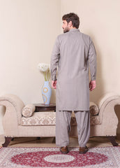 Real Image Mens Kurta Shalwar Winter Collection'2025-P-62sc Light Brown