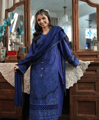 Baad-E-Naubahaar By Kaanthaa Unstitched 3 Piece Summer Suit-Morni Unstitched Embroidered Suit (3-Piece)