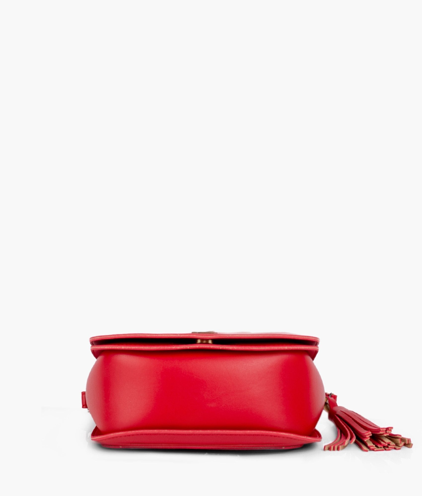 RTW Creation - Red foldover saddle bag