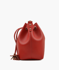 RTW Creation - Red bucket bag