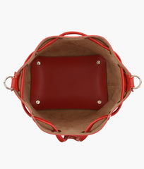 RTW Creation - Red bucket bag