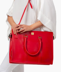 RTW Creation - Red laptop bag