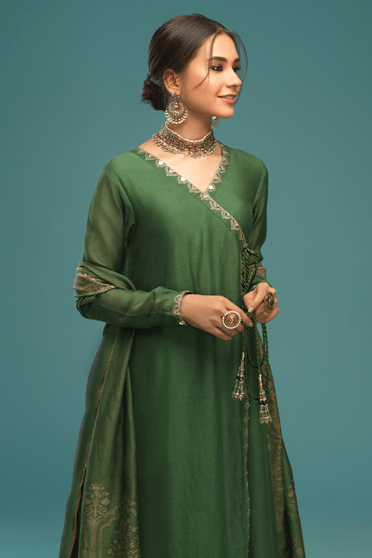 Aaina By Zaaviay Stitched Reema (Three Piece)