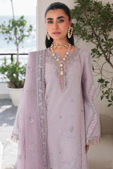 Sahil By Qalamkar Unstitched 3 Piece Luxury Lawn Suit-SA-11-Rehma