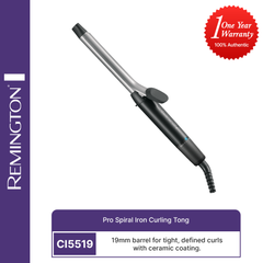 Remington- CI5519 Pro Spiral Iron Curling Tong