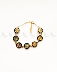 Renegade Gold Toned Logo Link Bracelet - Zeesy Jewellery