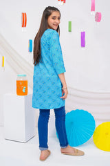 Ochre Clothing Stitched 1 Piece Digital Printed Cotton Lawn Kids Kurta-OCH-CLDPK-2