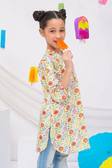 Ochre Clothing Stitched 1 Piece Digital Printed Cotton Lawn Kids Kurta-OCH-CLDPK-3