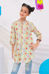 Ochre Clothing Stitched 1 Piece Digital Printed Cotton Lawn Kids Kurta-OCH-CLDPK-3