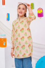 Ochre Clothing Stitched 1 Piece Digital Printed Cotton Lawn Kids Kurta-OCH-CLDPK-13