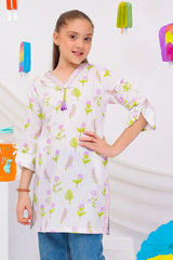 Ochre Clothing Stitched 1 Piece Digital Printed Cotton Lawn Kids Kurta-OCH-CLDPK-10