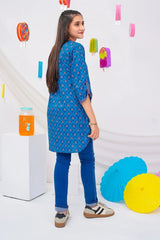 Ochre Clothing Stitched 1 Piece Digital Printed Cotton Lawn Kids Kurta-OCH-TTBCL-0