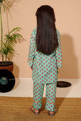 Ochre Clothing Toddlers Eastern Swiss Lawn Digital Printed 2 Pc Suit