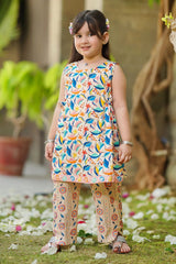 Ochre Clothing Stitched 2 Piece Digital Printed Cotton Lawn Kids Suit-OCH-CLDP2-1Y-6