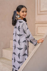 Ochre Clothing Girls Co-ords Swiss Lawn Digital Printed 2 Pc Suit