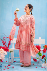 Ochre Clothing Swiss Lawn Digital Printed 3 Pc Suit