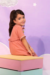 Ochre Clothing Kids Toddlers-Chambray Cotton Dress-INWD-23