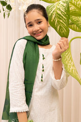 Ochre Clothing Chikankari 3 Pc Suit