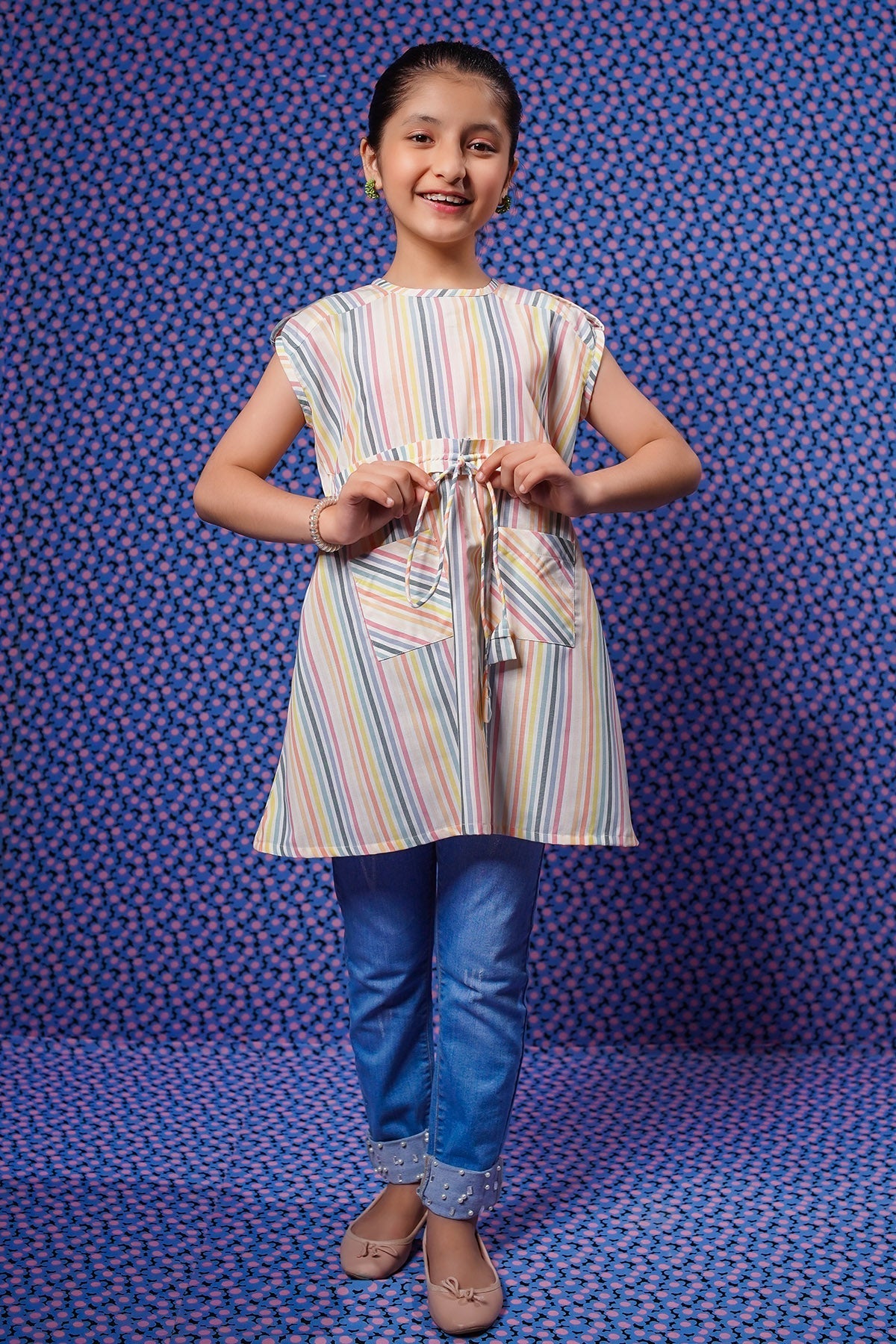 Printed Cotton Top - Wear Ochre