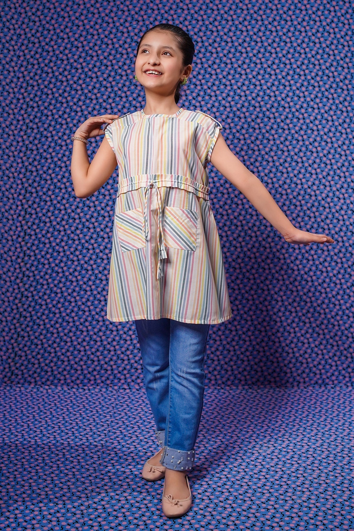 Printed Cotton Top - Wear Ochre