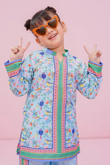 Ochre Clothing Stitched 2 Piece Digital Printed Poly Lawn Kids Suit-OCH-PLDP2-1Y-5