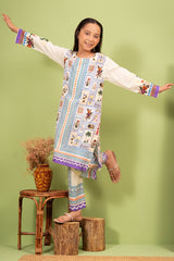 Ochre Clothing Lawn Digital Printed 2 Pc Suit