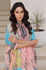 Ochre Clothing Stitched 2 Piece Digital Printed Poly Lawn Women Suit-OCH-PLDP2-S-10