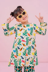 Ochre Clothing Stitched 2 Piece Digital Printed Cotton Lawn Kids Suit-OCH-CLDP2-1Y-5