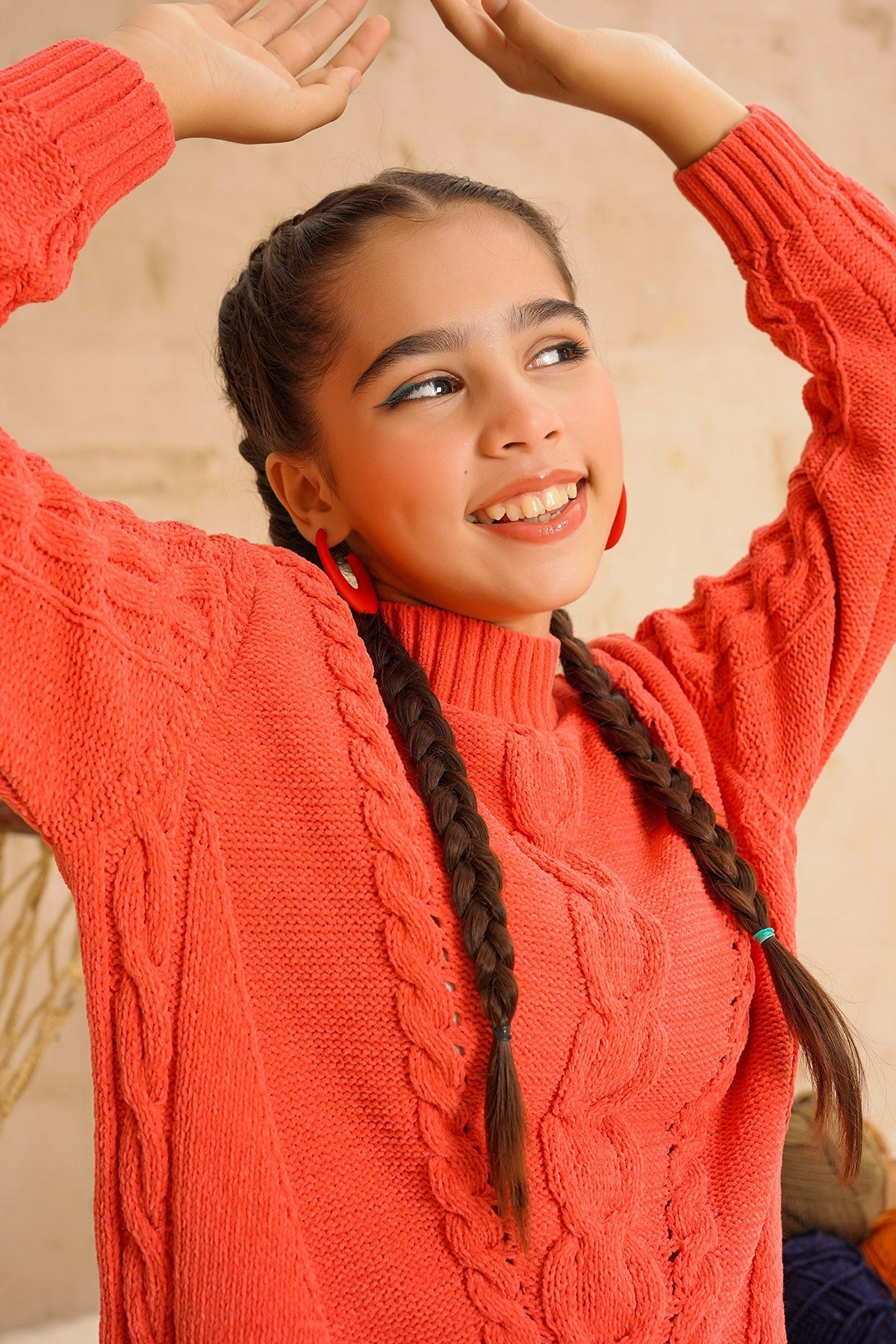 Cotton Viscose Sweater - Wear Ochre