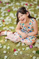 Ochre Clothing Stitched 2 Piece Digital Printed Cotton Lawn Kids Suit-OCH-CLDP2-1Y-6