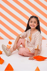 Ochre Clothing Stitched 2 Piece Digital Printed Cotton Lawn Kids Suit-OCH-CLDP2-1Y-28