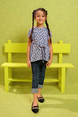 Printed Georgette Top - Wear Ochre