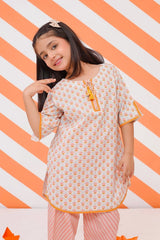 Ochre Clothing Stitched 2 Piece Digital Printed Cotton Lawn Kids Suit-OCH-CLDP2-1Y-28