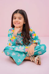 Ochre Clothing Stitched 2 Piece Digital Printed Cotton Lawn Kids Suit-OCH-CLDP2-1Y-10