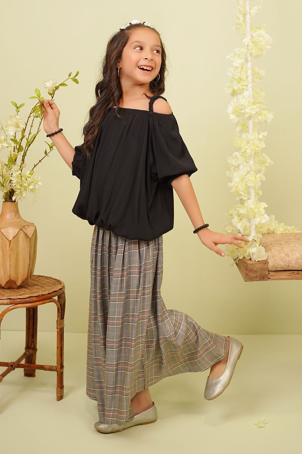 Cotton Crepe 2 Pc Suit - Wear Ochre