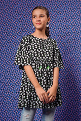 Printed Georgette Top - Wear Ochre